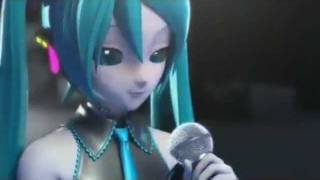 Hatsune Miku - Pokerface cover (she's singing it)