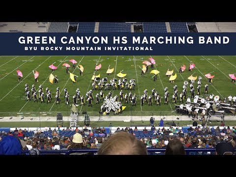 Green Canyon HS Marching Band - BYU Rocky Mountain Invitational