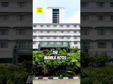 THE MANILA HOTEL #manilahotel #manila #philippines #shorts #shortsvideo #shortsfeed