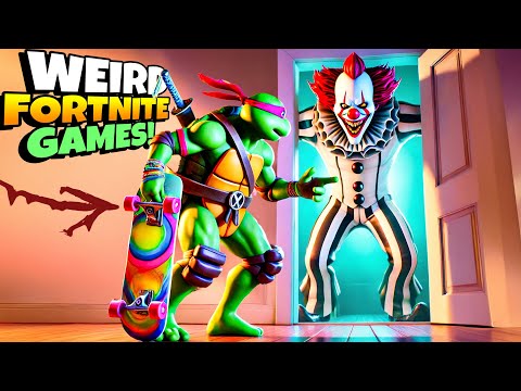 I Found The WEIRDEST Games in Fortnite..