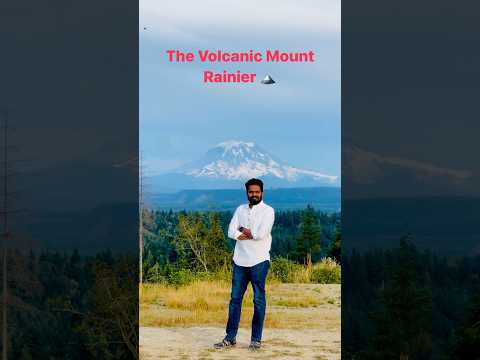 Captured the beauty of Mount Rainier!! This iconic volcano in Washington never fails to impress us!!