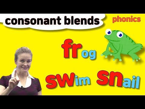 Consonant Blends | bl. br, cl. cr, fl, fr, gl, gr, pl, pr, s blends | Phonics