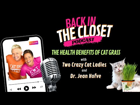 The Benefits Of GRASS For Your Cats with Dr. Jean Hofve | Two Crazy Cat Ladies