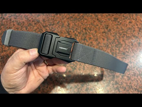 Quick Release Tactical Nylon Belt by FAIRWIN