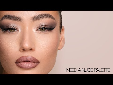 Sparkling Glam Eye Makeup ft. the I NEED A NUDE PALETTE | Natasha Denona Makeup