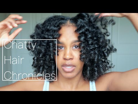 Chit Chatting While I Do My Hair | GRWM| Flexi Rods