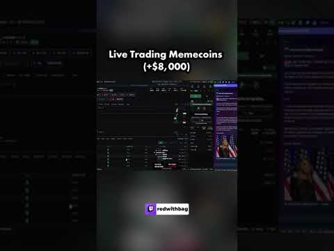 I Made $8,000 Trading Memecoins Live!