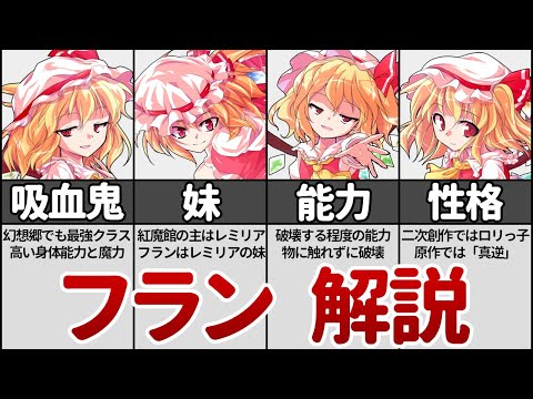 【東方】フランドール・スカーレットを徹底解説！