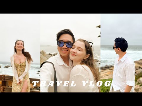 [amwf] Couple trip vlog | California | 17 mile drive | Pacific ocean #internationalcouple #chinese