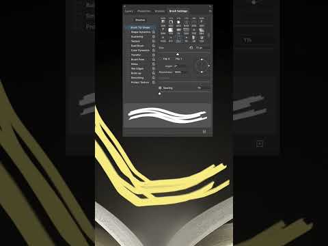 How to create a brush for fast creation in #photoshop