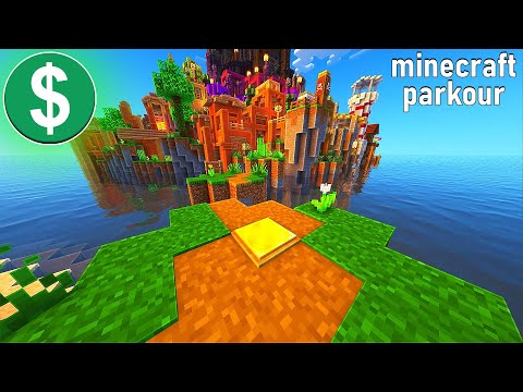 Minecraft Parkour Gameplay NO COPYRIGHT