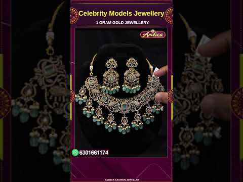 #Shorts Celebrity Models Jewellery Collection | Ambica Fashion Jewellery