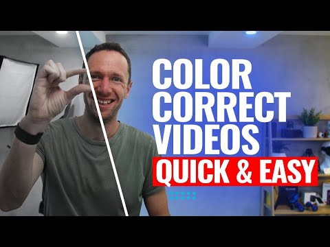 How To Color Correct Video (Color Grading Tutorial For Beginners!)