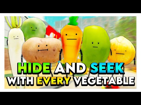 Roblox SECRET STAYCATION HIDE & SEEK WITH EVERY VEGETABLE! 🥕