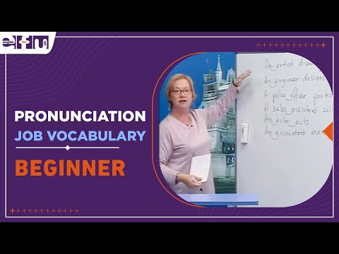 Let's Start English 56 - Lesson 8 / Pronunciation | Beginner Levels