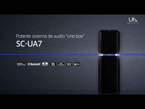 Panasonic Potente sistema de audio "one box" SC-UA7 (For PH, PR)