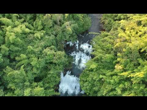 Waterfall Tad Tayicsua from drone