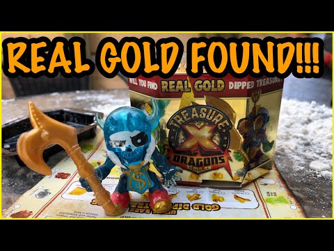 WE FOUND A REAL GOLD IN TREASURE X DRAGONS GOLD