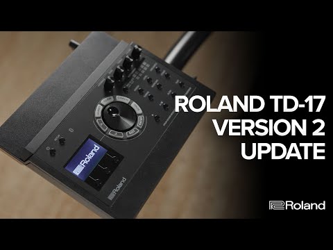 Roland TD-17 Version 2 Roland Cloud Update