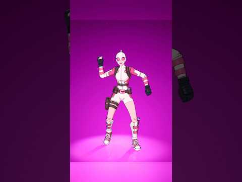 Gwenpool's Gwen-Step Dance Emote is a Vibe | Fortnite x Marvel #shorts