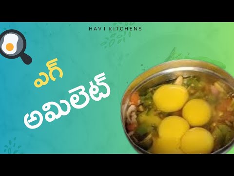 Egg omellete making video in 2023 ఎగ్ ఆమిలెట్🥚@Havi_kitchens