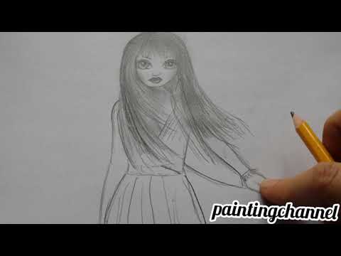 Learn how to draw Top Model - Louise