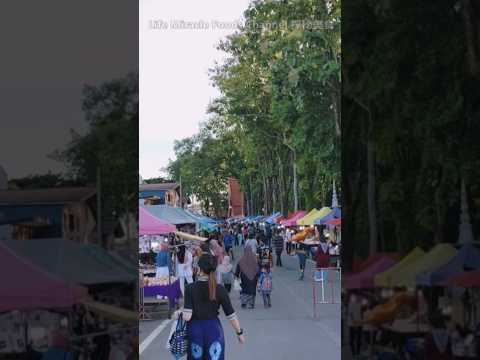 泰国🇹🇭合艾水上市场街头美食街 Thailand Hatyai Khlong Hae Floating Market Street Food #合艾 #合艾美食 #水上市场