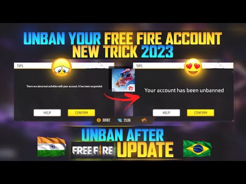 Free Fire ID Unban OB42 Update Trick | Free Fire ID Suspended Problem Solution | Recover Banned ID