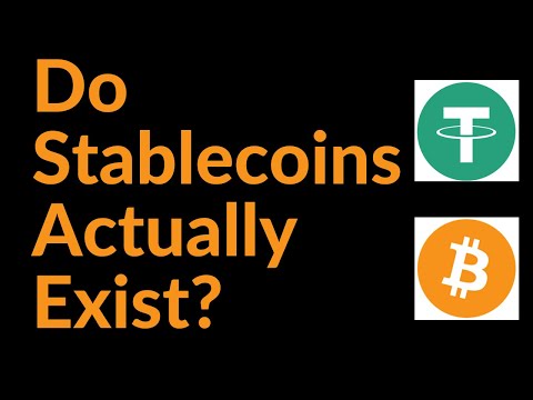 Do Stablecoins Actually Exist?