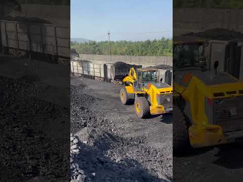 455-4 ECO AND 856 H MAX LOADED WORKING VIDEO #jcbloader #liugong #bs4 #bs4jcb #working #loading#tons