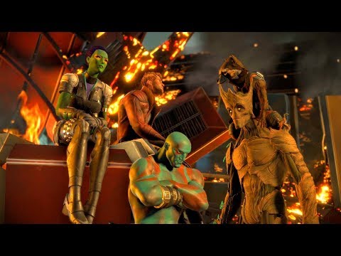 Guardians Final Battle and Game Ending (Guardians of the Galaxy | Telltale Games)