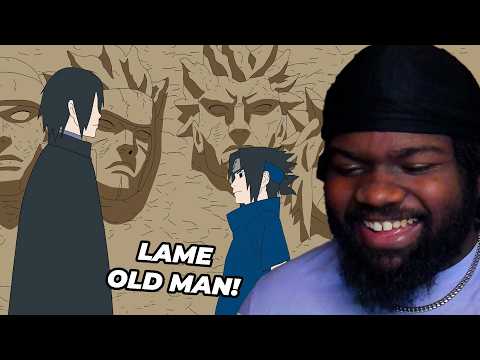 He Traumatized young Sasuke! If Sasuke met adult Sasuke @iBIJanime  REACTION