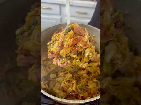 Smothered Cabbage #comfortfood