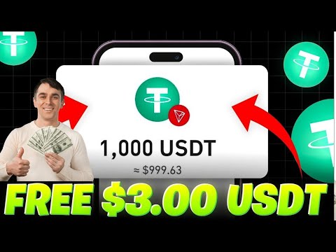 FREE USDT SITE ℹ️ Claim $3.00 USDT Every 1 Hour ~ no Investment || Your Crypto INVESTOR