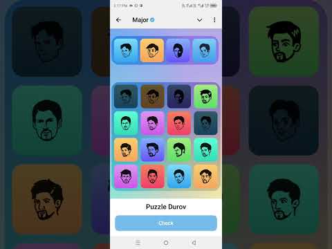 Puzzle Durov 🧩 | major Daily Tasks | Major Airdrop | 16 October