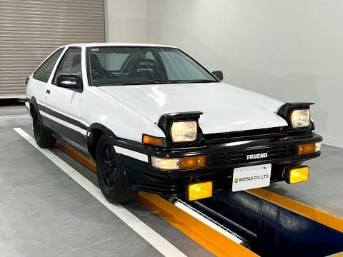 For sale 1984 Toyota Sprinter Trueno AE86-0098185↓ Please Inquiry the Mitsui co.,ltd website