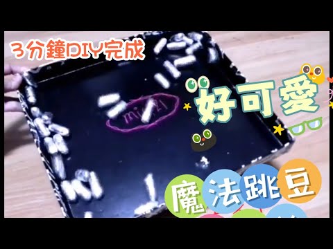 DIY魔法跳豆*會自己跳*可愛有趣☆晨光勞作/親子勞作 [★梅子綠愛手作★] 20231017／#076