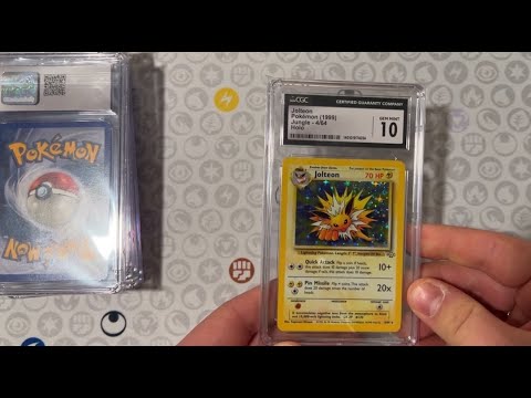 Want to See What Vintage 10's are Worth? Pokémon Grading at its Finest!