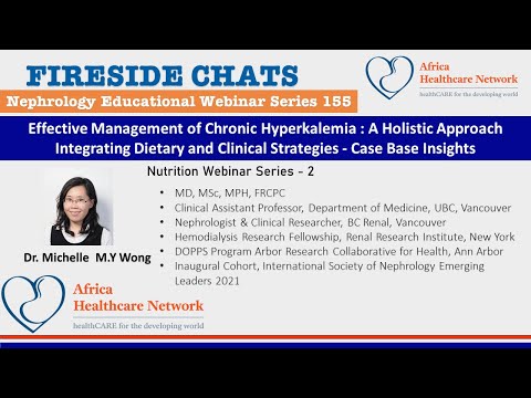 Effective Management of Chronic Hyperkalemia : Dr. Michelle  M.Y Wong : Series 155