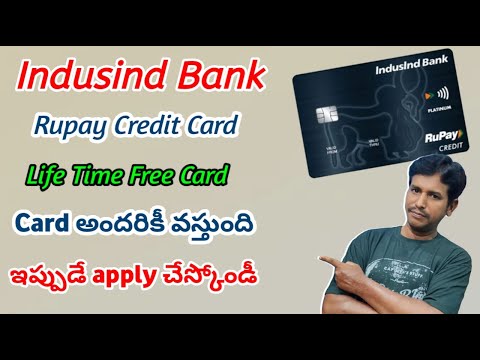 👌indusind Bank Rupay Life time Free Credit Card full details|#rupaycreditcard #creditcards #credits