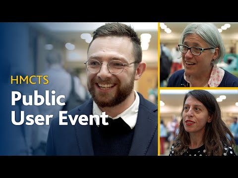 HMCTS Public User Event 2023