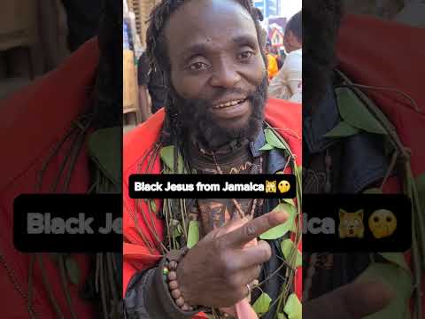 Black Jesus from Jamaica #blackjesus #jamaica #jamaicanewstoday  #jamaicanewsbuzz #jamaicantiktok