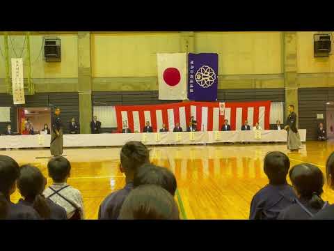 第７７回練馬区民スポーツ大会剣道競技会 日本剣道形演武