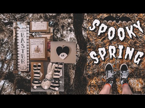 Shopping For Spooky Spring Decor + 4 Easy DIYs 🔮 witchy, gothic, dark decor