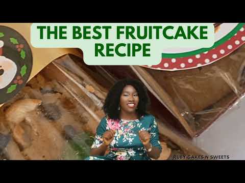 The Best Fruit Cake recipe