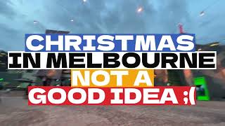 Melbourne Christmas Yarra River night travel blog | trains and tips review #australia #Christmas