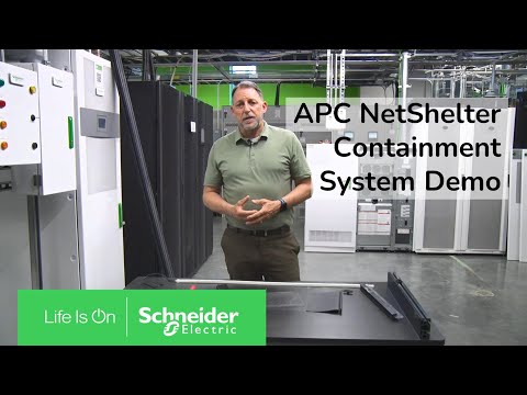 APC NetShelter Aisle Containment System Demo