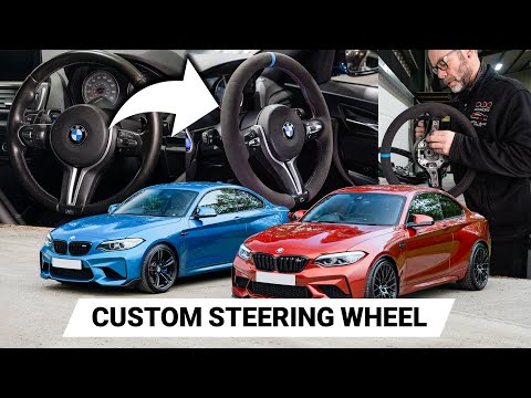 BMW M2 Custom Steering Wheel Installation