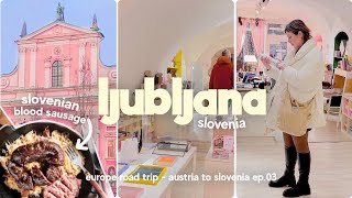 Our First time adventure in the coolest city You've Never Heard Of 🇸🇮 LJUBLJANA, SLOVENIA