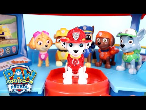 パウ・パトロールのおもちゃでレスキューごっこ　アシカショーのトラブルをパウっとかいけつ！ Paw Patrol Toys  Rescue Play